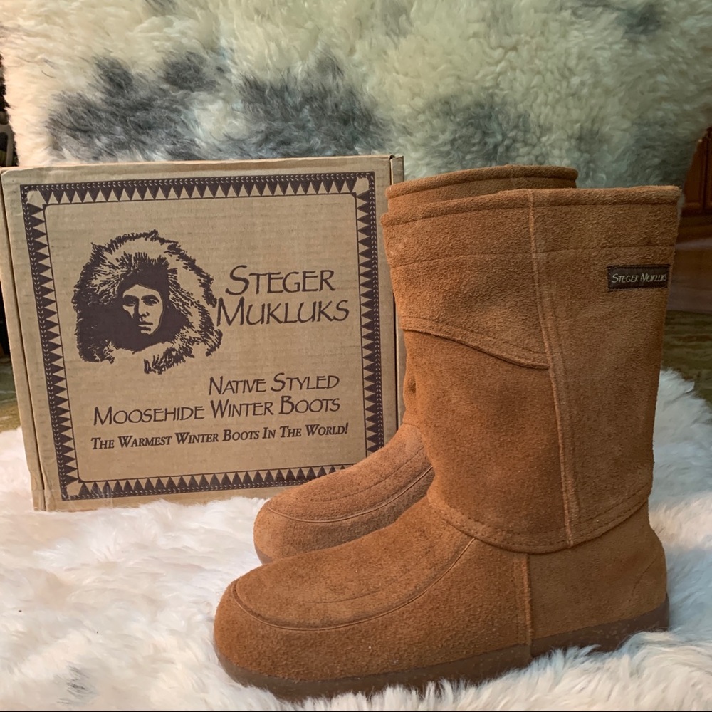 Mukluks (Steger) Moosehide Winter Boots